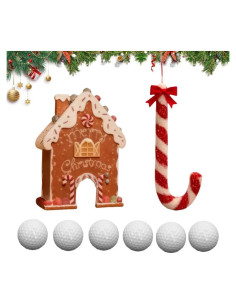 Juego de Golf de Pan de Jengibre MIUMONE - Mini Campo 40x30cm