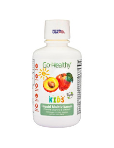 Multivitamina Líquida Go Healthy Kids Durazno Mango 480ml