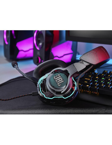 Auriculares Gaming JBL Quantum ONE con Cancelación de Ruido - Negro