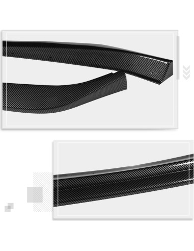 Labio Frontal Divisor Spoiler PM Performotor para VW Golf 2018-2021