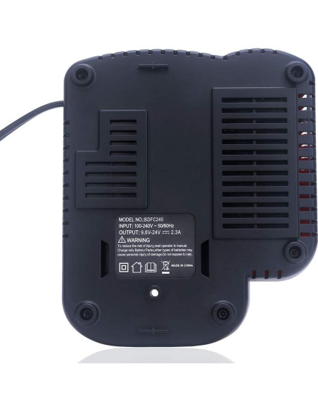 Cargador BDFC240 Black & Decker 9.6V-24V NiCd NiMH 2.3A