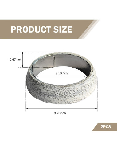 Junta de Colector de Escape Zikefest 65MM Alta Calidad