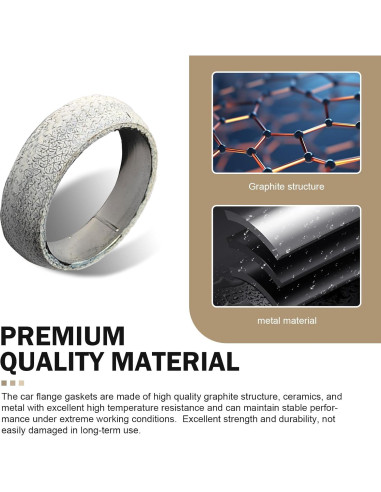 Junta de Colector de Escape Zikefest 65MM Alta Calidad