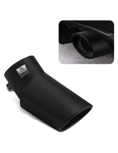 Silenciador de Escape Fluher Curvado Acero Inoxidable 14cm