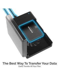 Estación de Acoplamiento SATA SABRENT EC-DFFN 2.5/3.5" con Ventilador 2