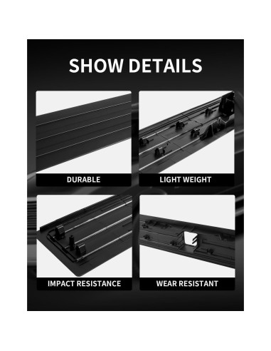 Moldura de Puerta Trasera KARPAL para Ford F150 2015-2020