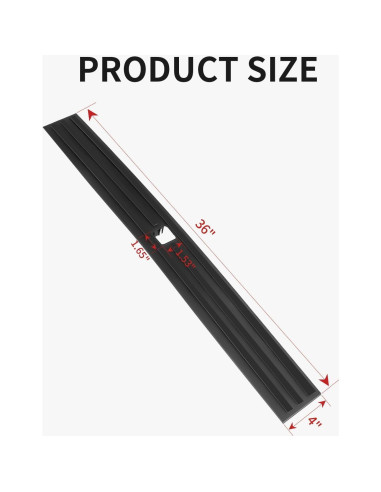 Moldura de Puerta Trasera KARPAL para Ford F150 2015-2020