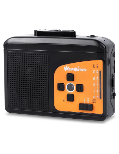 Reproductor y Grabador de Casete UCEC, Conversor a MP3, Radio AM/FM