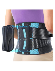 Faja de Soporte Lumbar Rakiie para Espalda Baja - Tamaño S