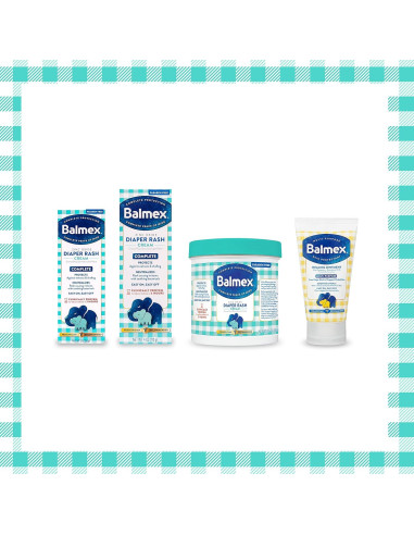 Crema para erupciones de pañal Balmex 56.7g con óxido de zinc