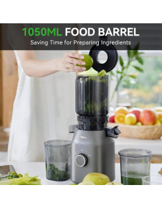 Exprimidor de Prensa Fría Olayks OLK-LJ02 1.18L Gris 2