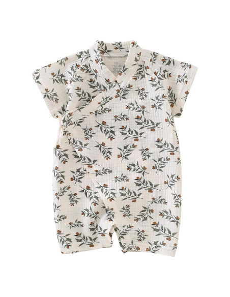 Bata de Kimono para Bebés BINIDUCKLING Muselina Algodón 0-24 Meses