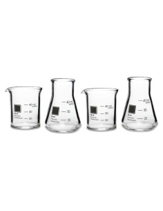 Vasos de Disparo de Beaker Tabla Periódica 50 ml - 4 Piezas