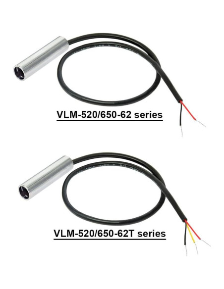 Módulo láser rojo Quarton VLM-650-62T LPA 3-6V 10KHz