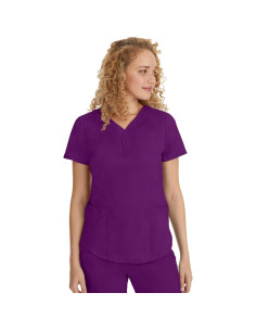 Scrub para Mujeres Healing Hands Cuello Y 2167 Berenjena XX-Large 2