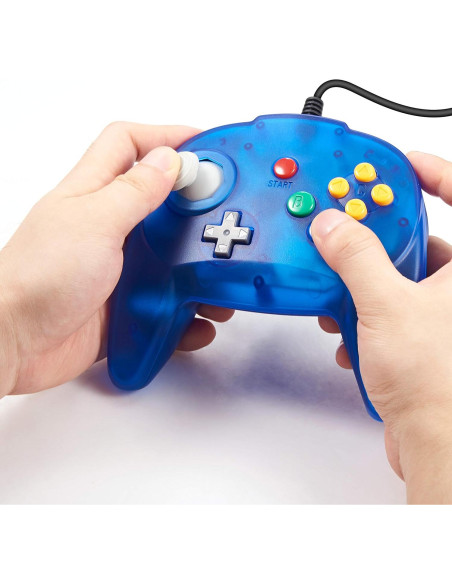Paquete de 2 Controladores N64 Suily Joystick 182 cm