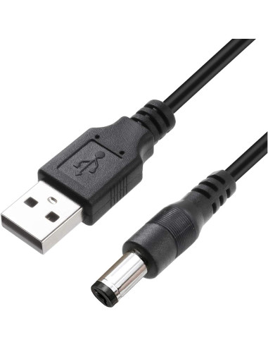 Cable de Carga USB 1.2m para Secador de Uñas LED MelodySusie