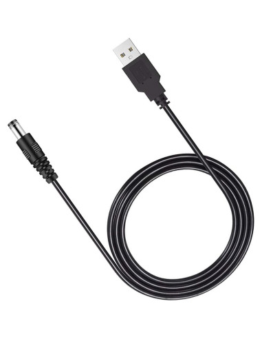 Cable de Carga USB 1.2m para Secador de Uñas LED MelodySusie