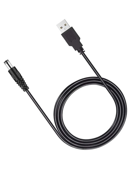 Cable de Carga USB 1.2m para Secador de Uñas LED MelodySusie