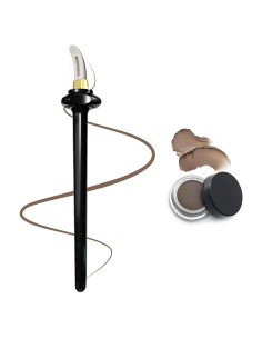 Set de Delineador de Ojos Ylapagne con Brocha de Silicona y Crema