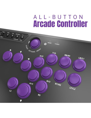 MAYFLASH F500 Flat Controlador Arcade Multi Compatibilidad