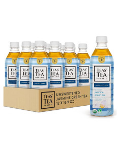 Té Helado Verde Jasmine Teas' Tea Orgánico 12 Botellas 500ml