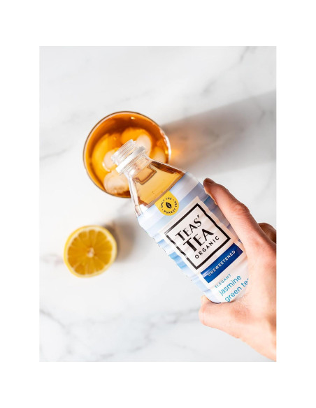 Té Helado Verde Jasmine Teas' Tea Orgánico 12 Botellas 500ml