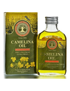 Aceite de Camelina Siberiano Extra Virgen 100 ml - Calidad Premium