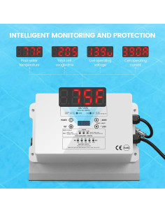 Clorador de Sal Westaho HSCG-09 para Piscinas 15,000 Gal 2