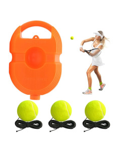 Entrenador de Tenis Kakalote con 3 Pelotas de Rebote