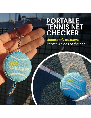 Conjunto de Tenis Scoring Right: Contador de Puntos y Cinta Métrica