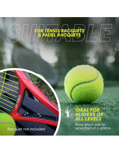 Conjunto de Tenis Scoring Right: Contador de Puntos y Cinta Métrica