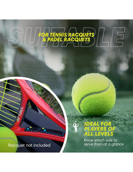 Conjunto de Tenis Scoring Right: Contador de Puntos y Cinta Métrica