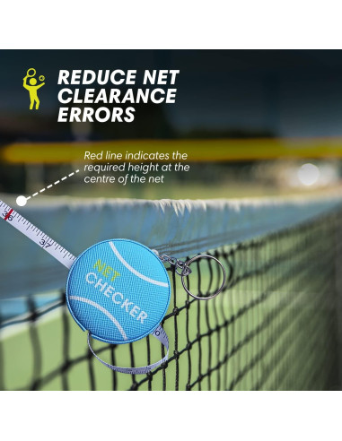 Conjunto de Tenis Scoring Right: Contador de Puntos y Cinta Métrica