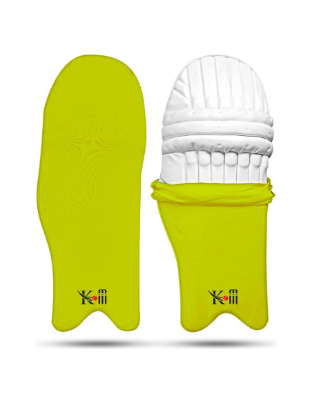 Cubiertas para almohadillas de bateo de cricket KM SPORTS - Impermeables y elásticas - Talla única
