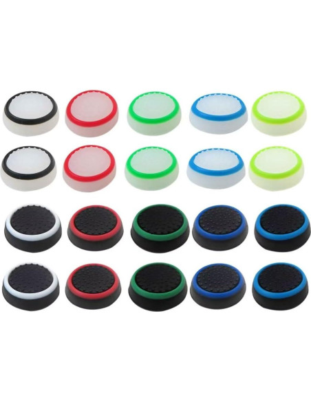 20 Piezas Grip de Silicona para Joystick USonline911 PS5 PS4