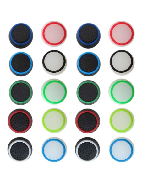 20 Piezas Grip de Silicona para Joystick USonline911 PS5 PS4