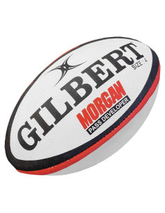 Balón de Rugby Gilbert Morgan Pass Tamaño 4 Entrenamiento