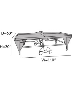 Cubierta para Mesa de Ping Pong Covermates 152x274x76 cm 2