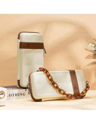 Funda Vintage para Nintendo Switch GeekShare con Tapas de Joystick