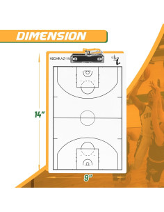 Pizarra de Entrenamiento de Baloncesto HIGHRAZON 10 Unidades 2
