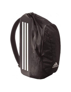 Bolsa de equipo de lucha libre Adidas 05 Negro/Blanco 30.5x27.9x61 cm