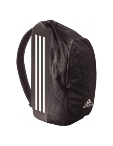 Bolsa de equipo de lucha libre Adidas 05 Negro/Blanco 30.5x27.9x61 cm
