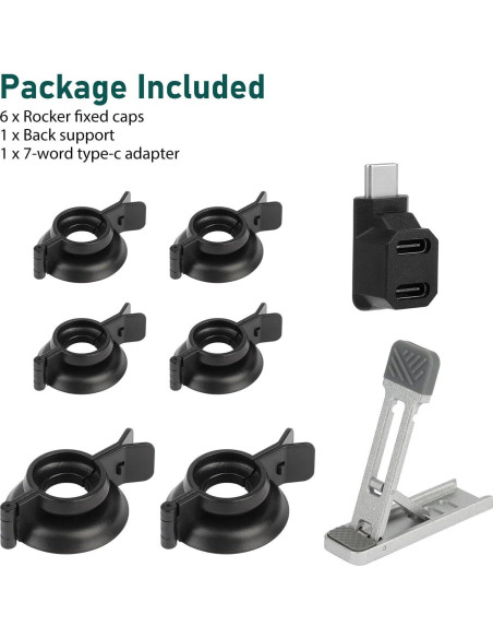 Set de Protectores de Joystick NATEFEMIN para Steam Deck y Switch Set de Protectores de Joystick NATEFEMIN para Steam Deck y Switch