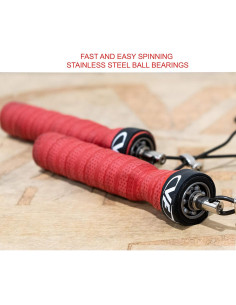 Cuerda de Velocidad Ajustable Valor Fitness 3.66m 2.5mm 2