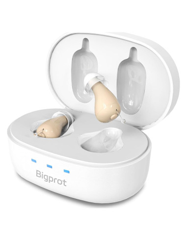 Ayudas Auditivas Recargables BIGPROT Mini Invisibles 100h