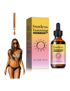 Gotas de bronceado sin sol HONGMENG - 1 pieza, naturales