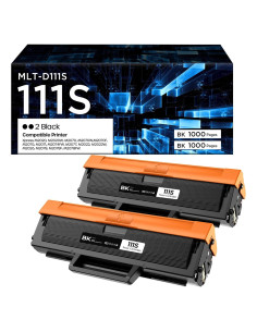 Cartucho de Tóner Negro MLT-D111S Belietop Compatible 2 Pzs
