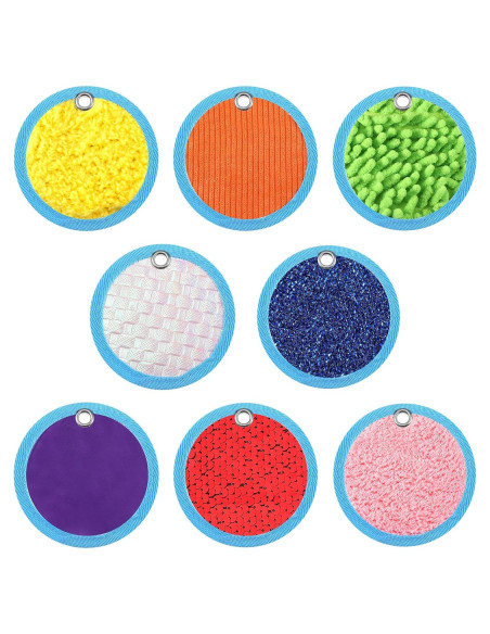 Alfombrillas Sensoriales Boao 8 Piezas 10.16 cm Texturizadas