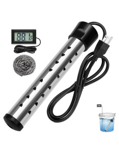 Calentador de Agua Inmerso Eléctrico Touwenzd 2000W Acero Inoxidable